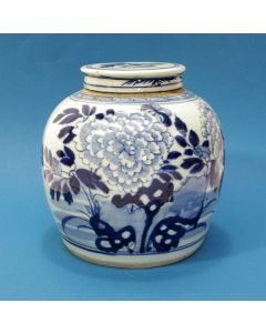 Chinese porseleinen gemberpot, 19e eeuw