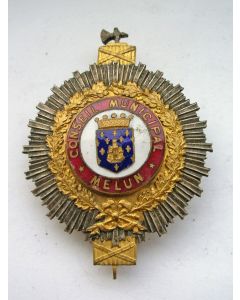 (Frankrijk) Draagteken van de Gemeenteraad van Melun