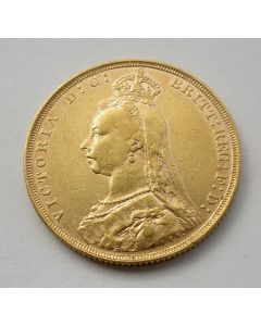 Engeland, gouden souvereign, 1890