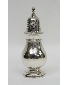 Zilveren specerijenstrooier, Alger Mensma, Amsterdam 1726