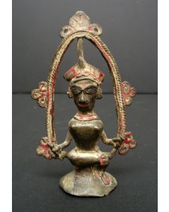 Bronzen beeldje, India, 18e/19e eeuw