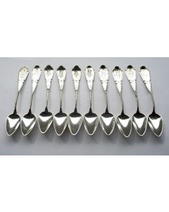 10 zilveren theelepels, Steensma Bergum