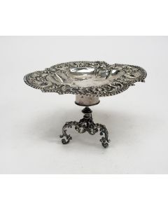 Zilveren suikertafeltje, Age Oosterwerf, Sneek, ca. 1780