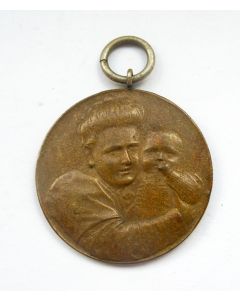 Penning, Eerste bezoek van Prinses Juliana aan Amsterdam 1910