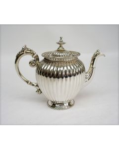 Zilveren theepot, 1896