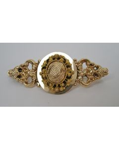 Gouden broche, 19e eeuw