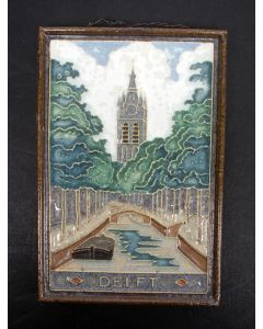 Cloisonné tegel, De Porceleyne Fles, ca. 1930