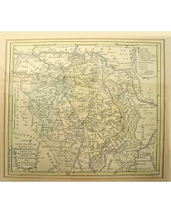 ;Nieuwe Kaart der Meierij van 's Hertogenbosch.  Getekend door Stephanus Hazewinckel, predikant te Vierlingsbeek, 1803