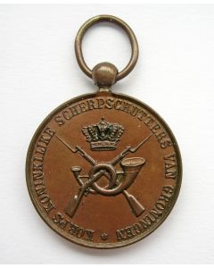 Prijspenning van het Korps Koninklijke Scherpschutters van Groningen [1891]