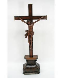 Kruisbeeld met houten corpus, ca. 1800