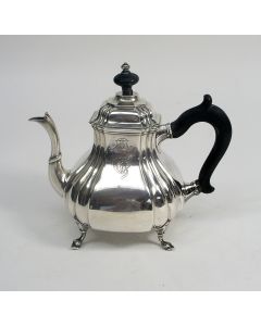 Zilveren theepot, Barend Swierink, Amsterdam, 1782