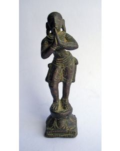 Bronzen beeldje, India, 18e/19e eeuw