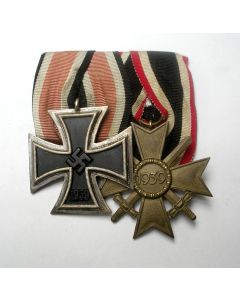 Duitsland, spang van twee militaire onderscheidingen, periode Derde Rijk