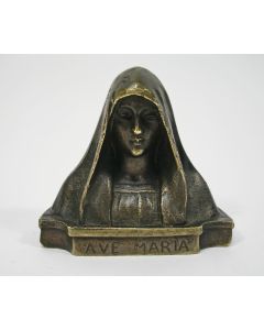 Bronzen Mariabeeldje, Art Deco