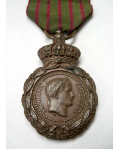 Medaille van Sint Helena, ingesteld 1857 voor de oud-militairen van Napoleons Grande Armée