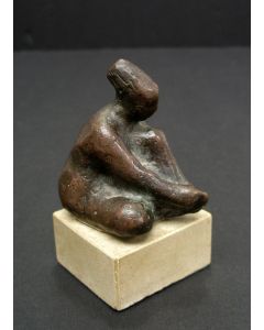 Fons Bemelmans, bronzen beeldje ca. 1990