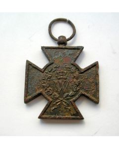 Metalen Kruis 1830-1831, vondstexemplaar