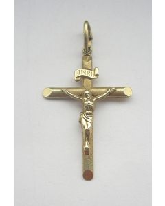 Gouden crucifixhanger