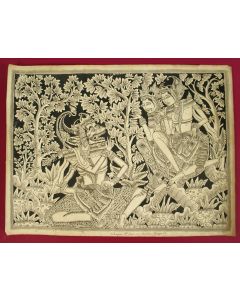 I Gedjer (Bedulu, Bali, ca. 1930), Scène uit de Ramayana, inkttekening