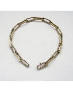 Gouden schakelarmband