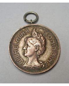 Penning, Eerste bezoek van Prinses Juliana aan Amsterdam 1910