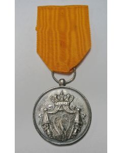Medaille voor Langdurige Trouwe Dienst in zilver, grote uitvoering