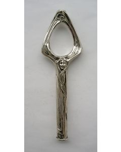 Zilveren parasolknop, Jugendstil, ca. 1900