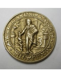 Toelatingspenning Hortus Medicus, Amsterdam, met tenaamstelling  J. Thomée van der Ven, 1825