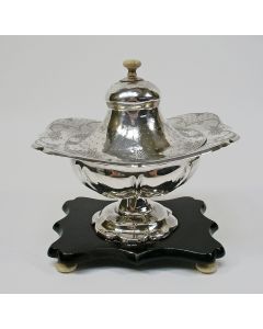 Zilveren tabakspot, 19e eeuw