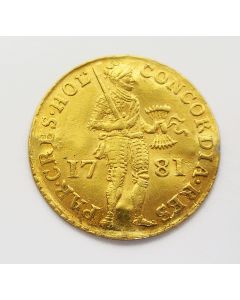 Holland, gouden dukaat 1781