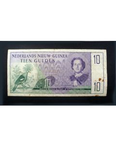 Nederlands Nieuw-Guinea, bankbiljet van 10 gulden, 1954