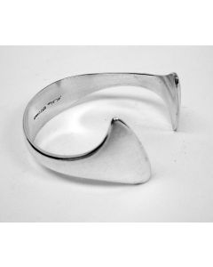 Zilveren design armband, Hans Hansen, Denemarken, ca. 1960