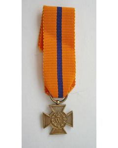 Bronzen Kruis 1940, miniatuur draagmedaille