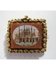 Mozaiekbroche, San Marco, Venetië, 19e eeuw