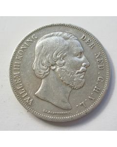 Zilveren rijksdaalder, Koning Willem III, 1850