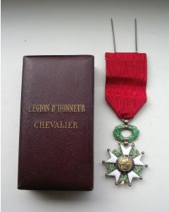 Frankrijk, Onderscheiding Legion d'Honneur, in cassette
