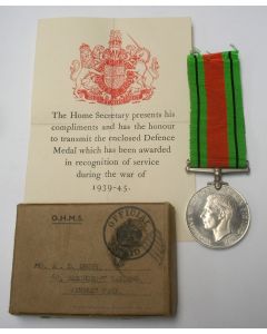 [Engeland] The Defence Medal, 1939-1945