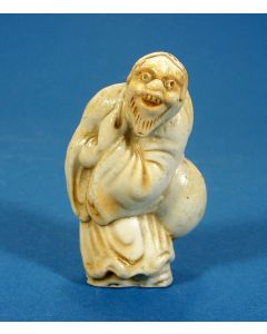 Japanse porseleinen netsuke, 19e eeuw