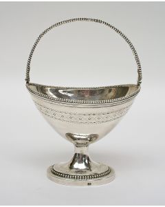 Empire zilveren suikervaas, Wouter Verschuur, Amsterdam 1800