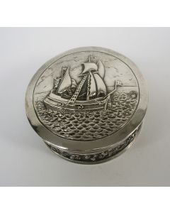 Oudhollands zilveren snuifdoosje, 1914