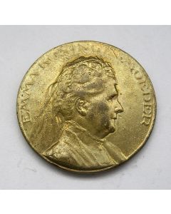 Penning, 70e verjaardag van Koningin Emma, 1928