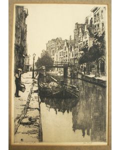 Jan Sirks, 'Spui, Rotterdam', ets
