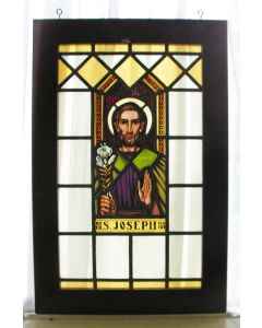 Glas-in-lood raam, Sint Joseph (1924)