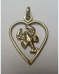 Gouden sterrenbeeldhanger, Kreeft
