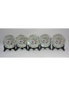 Serie famille rose borden, 18e eeuw