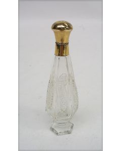 Parfumflacon met gouden montuur, 19e eeuw 