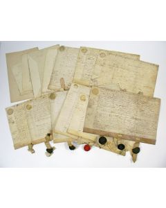Koopakten en documenten met betrekking tot de Buitenplaats Zuiderwijk te Beverwijk, 18e eeuw 