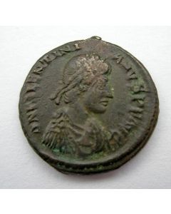 Romeinse munt, Keizer Valentinianus II (375 - 392), geslagen in Thessaloniki