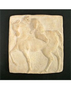 Theo van de Vathorst, keramische plaquette, 2001