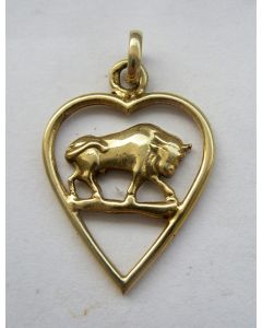 Gouden sterrenbeeldhanger, Stier
